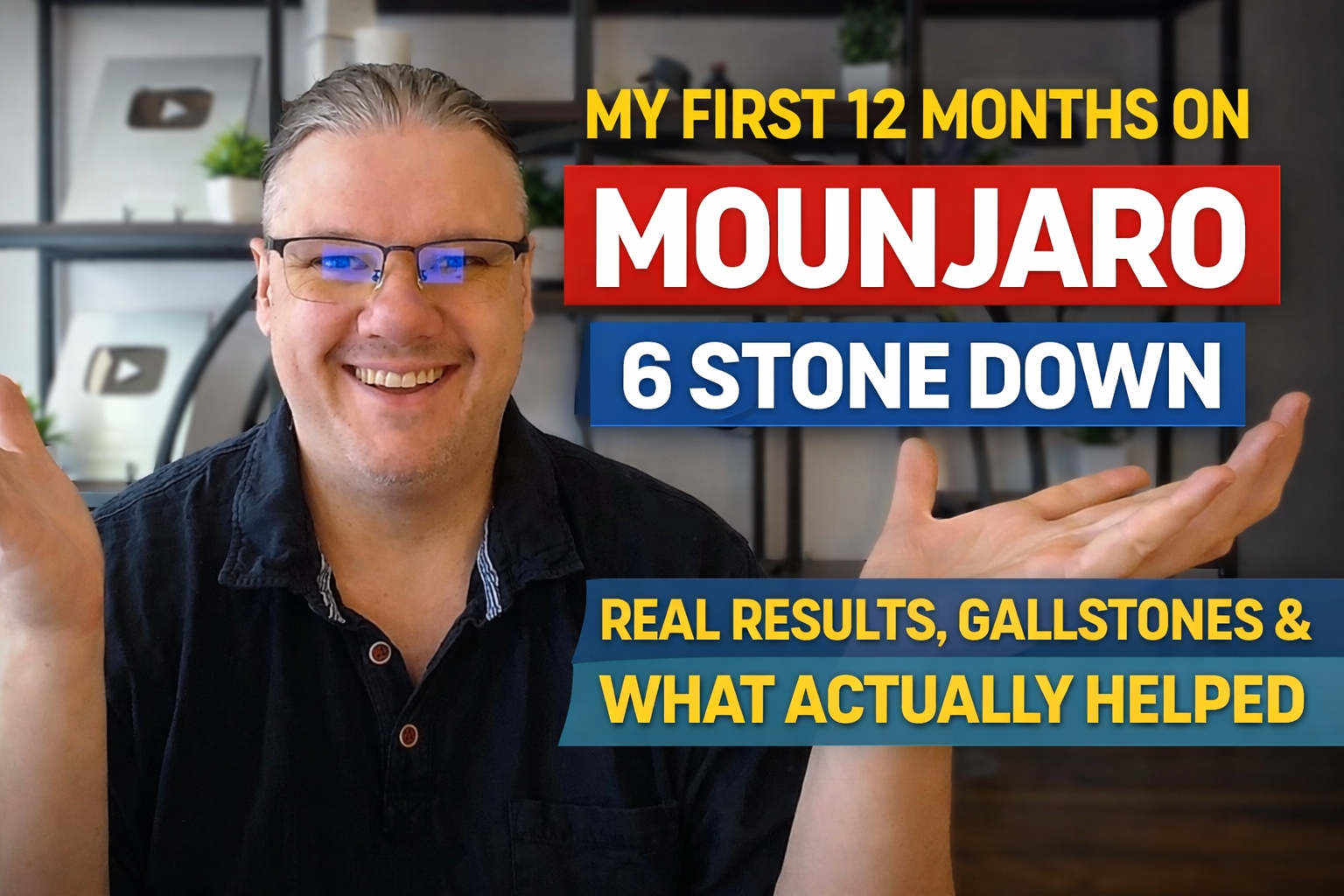 My First 12 Months on Mounjaro: 6 Stone Down, Side Effects, Gallstones and What Actually Helped