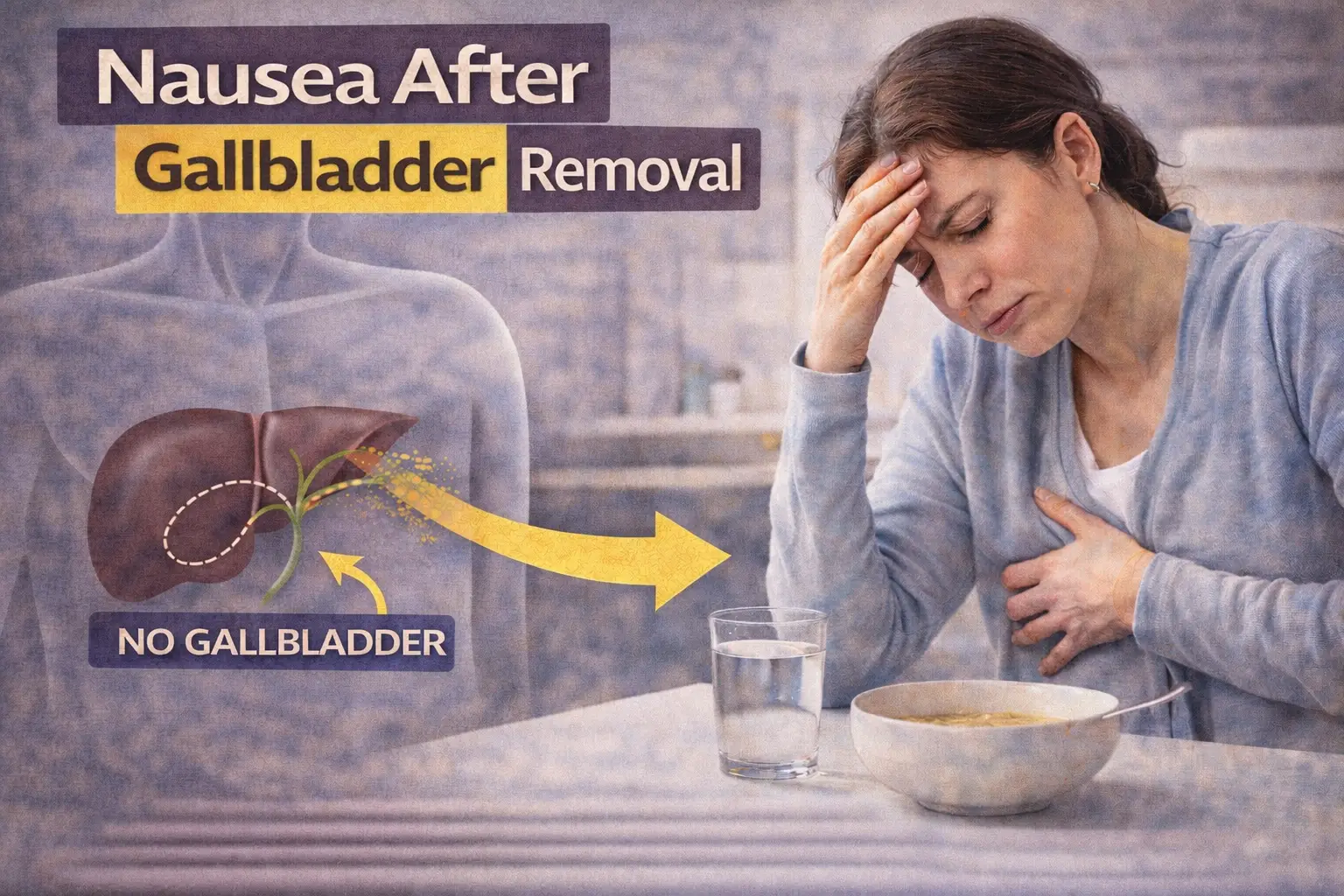 Nausea After Gallbladder Removal (UK): Normal Recovery vs Food Triggers vs BAD (What Helps)