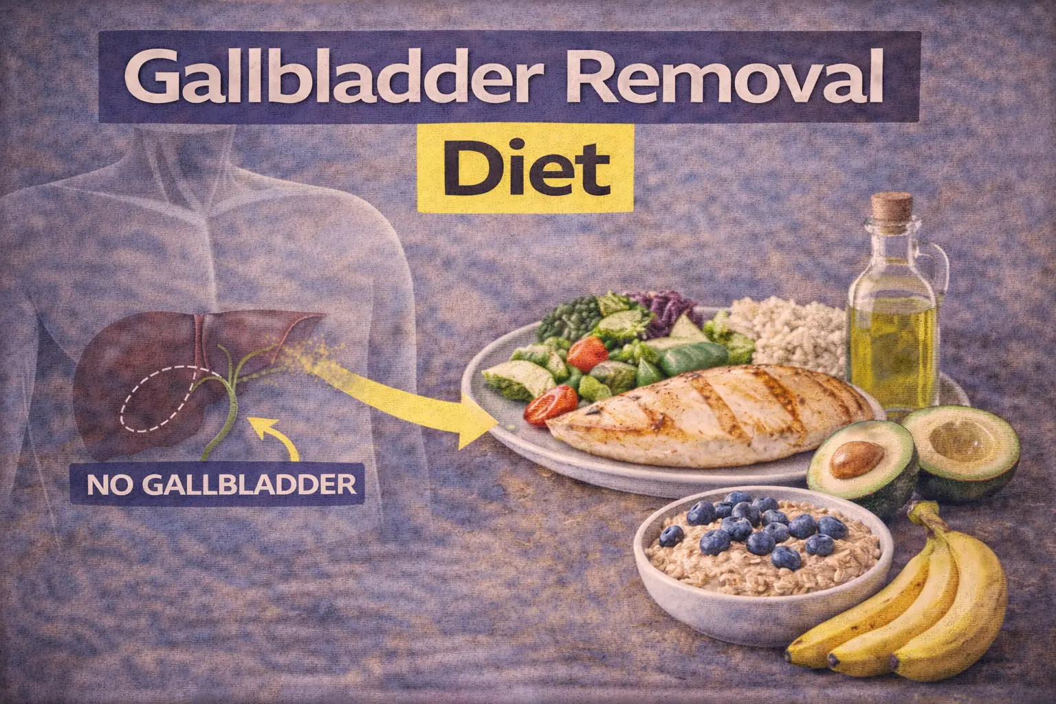 Best Foods After Gallbladder Removal (UK): Safe List, Trigger List + 7-Day Meal Plan