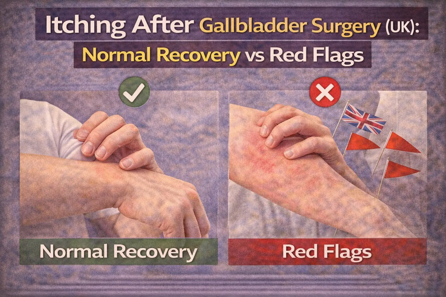 Itchy Skin After Gallbladder Removal (UK): Bile, Jaundice, and When to Worry