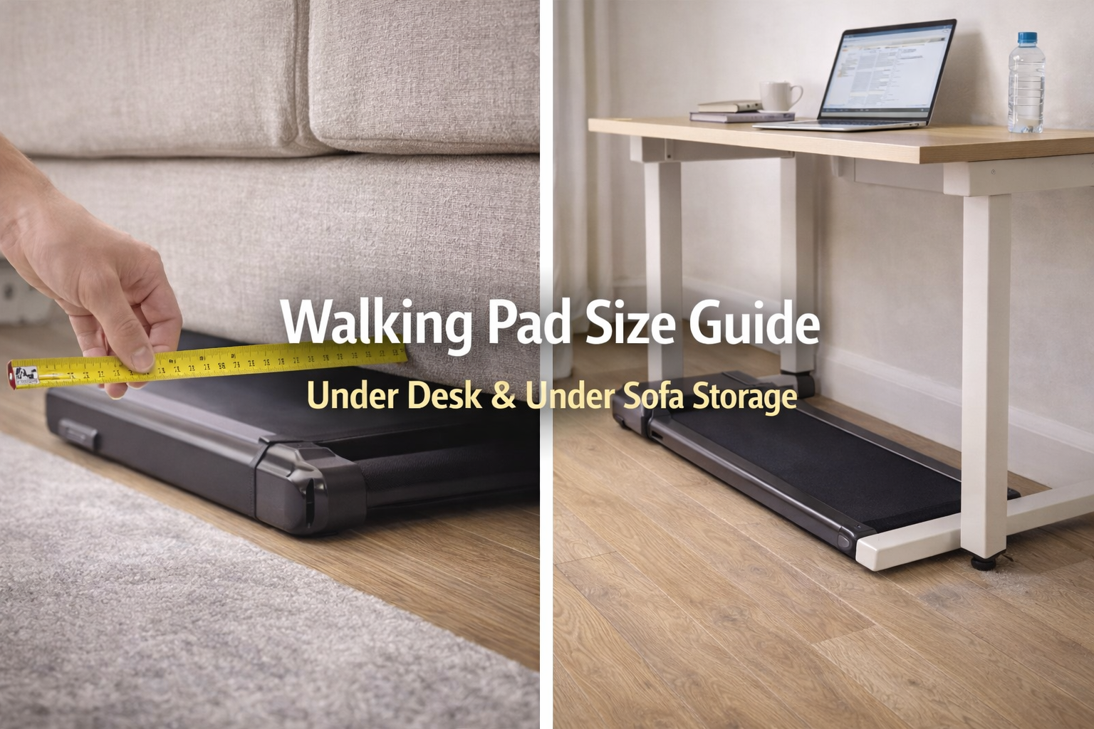 Will a Walking Pad Fit Under Your Desk or Sofa? Size Guide for UK Homes