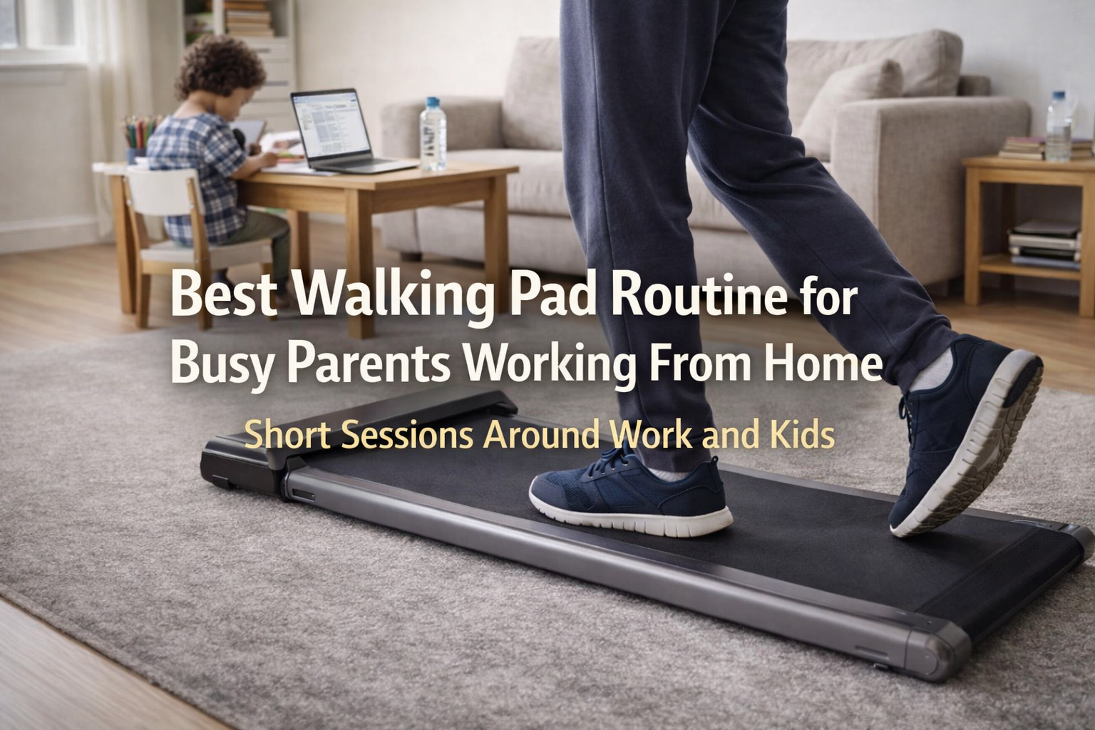 Best Work-From-Home Walking Pad Routine for Parents