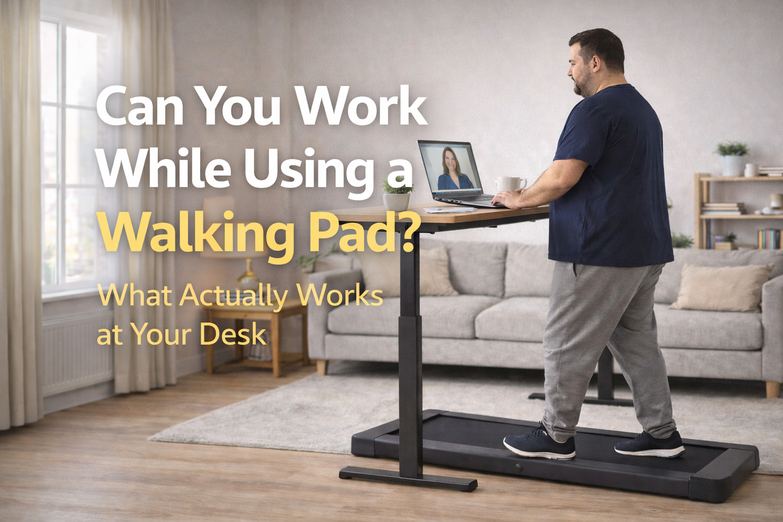 Walking While Working: What You Can and Cannot Do on a Walking Pad