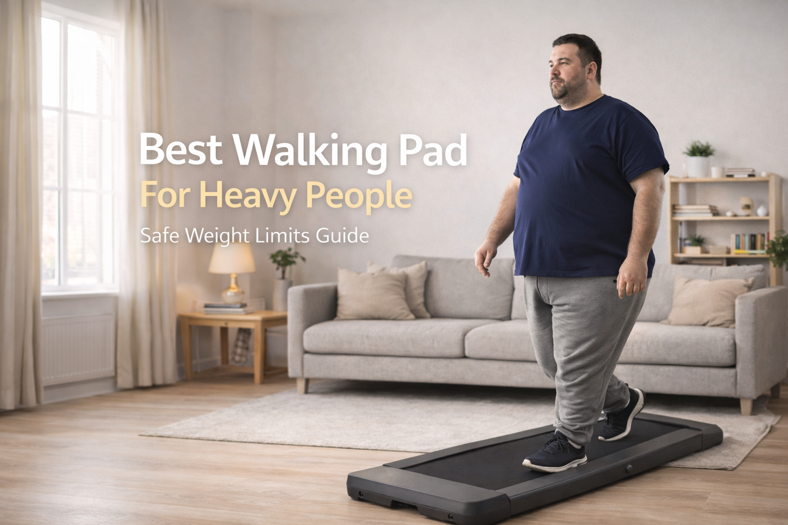 Best Walking Pads for Heavy People: Safe Weight Limits Explained