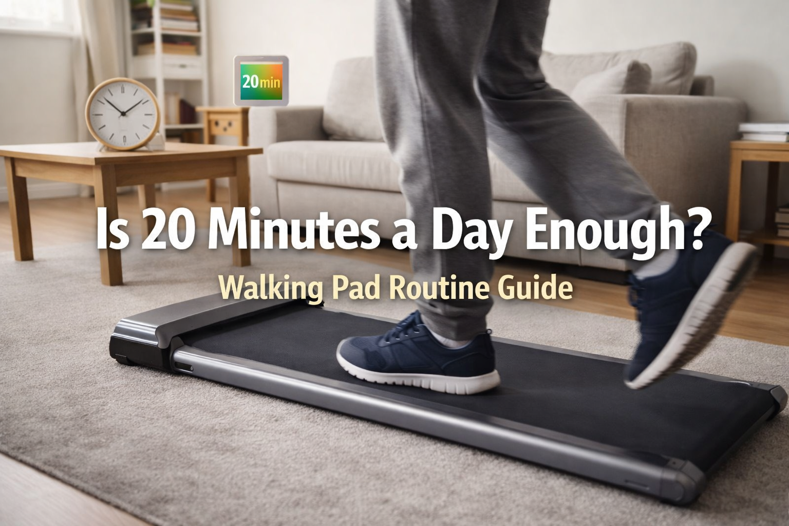 Walking Pad Routine: Is 20 Minutes a Day Enough?