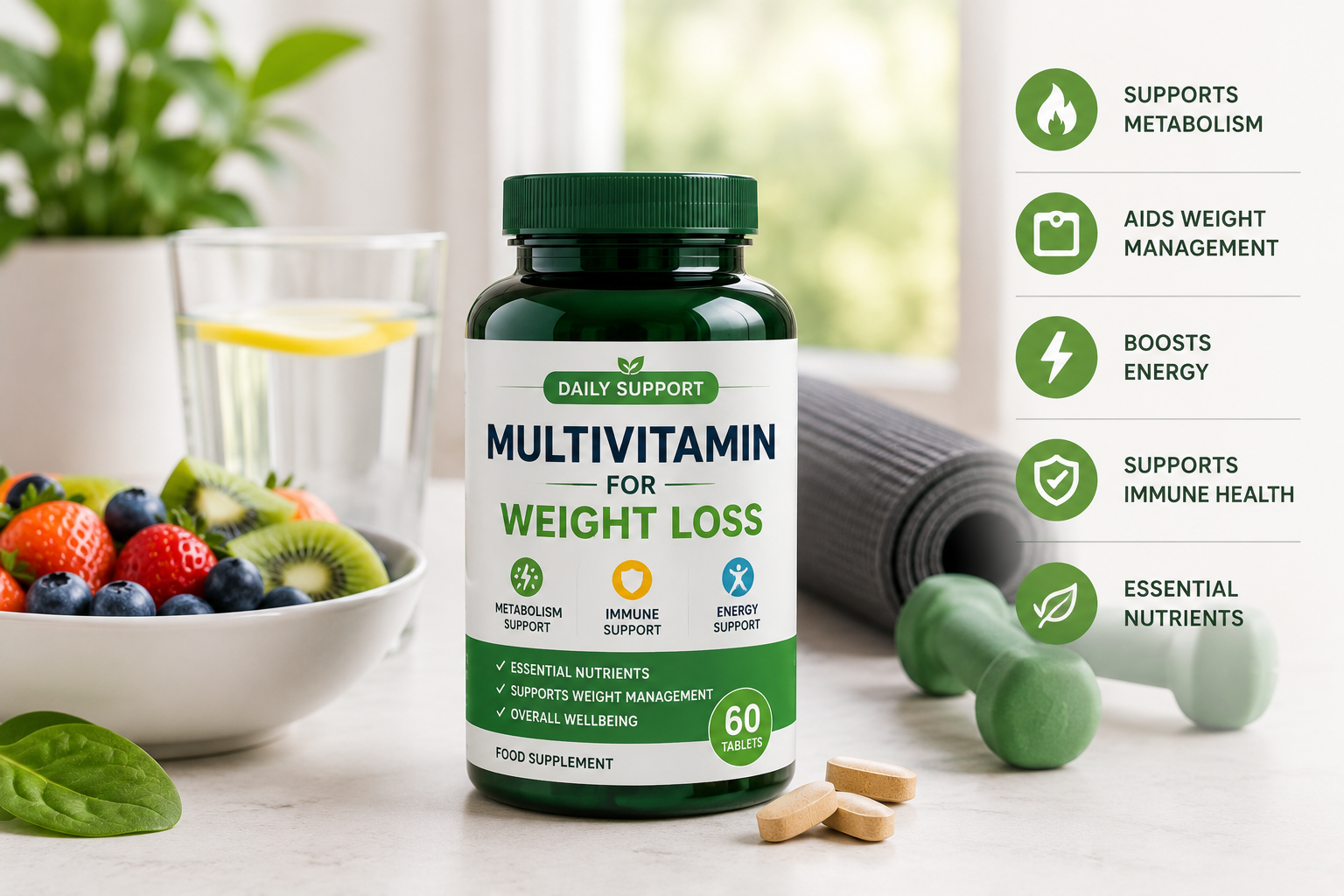Best Multivitamin for Weight Loss UK 2026 — What to Look For and Honest Picks