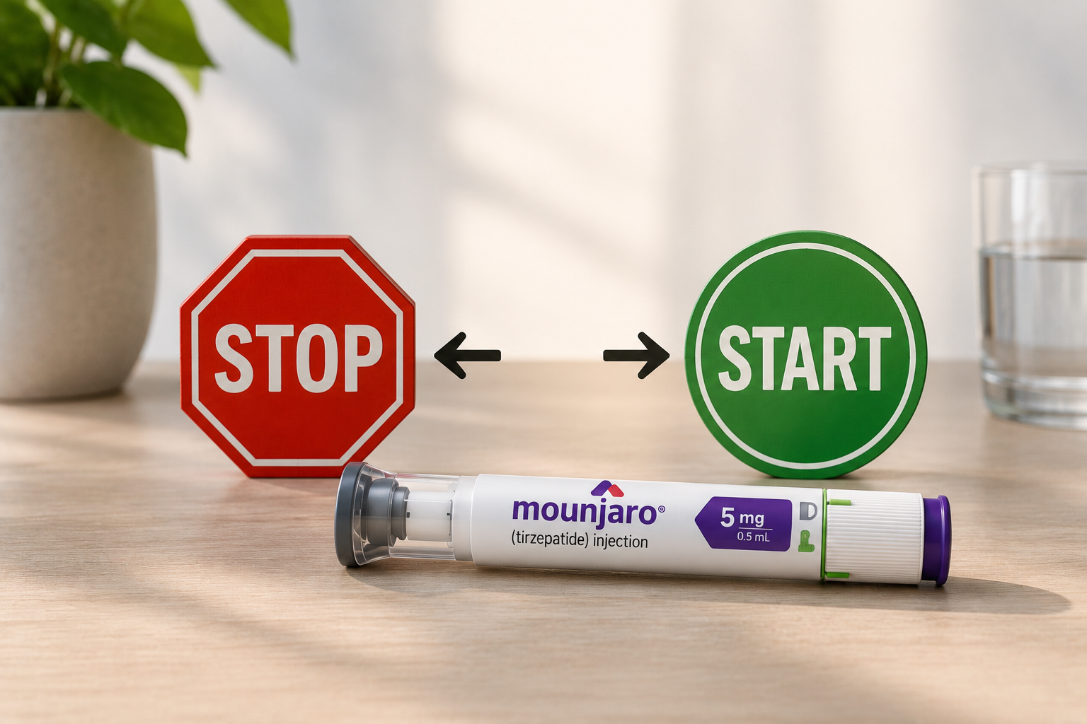 Stopping and Restarting Mounjaro UK: What Actually Happens