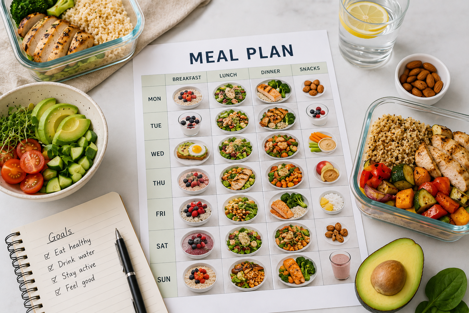 How to Create a GLP-1 Meal Plan UK — The Step-by-Step Guide (2026)