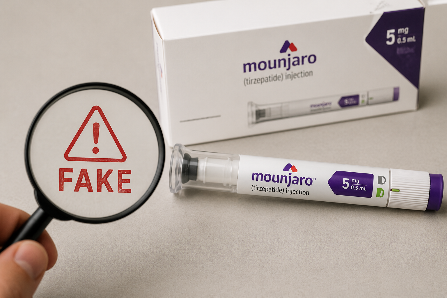 Fake Mounjaro UK: How to Spot and Avoid Counterfeit Tirzepatide