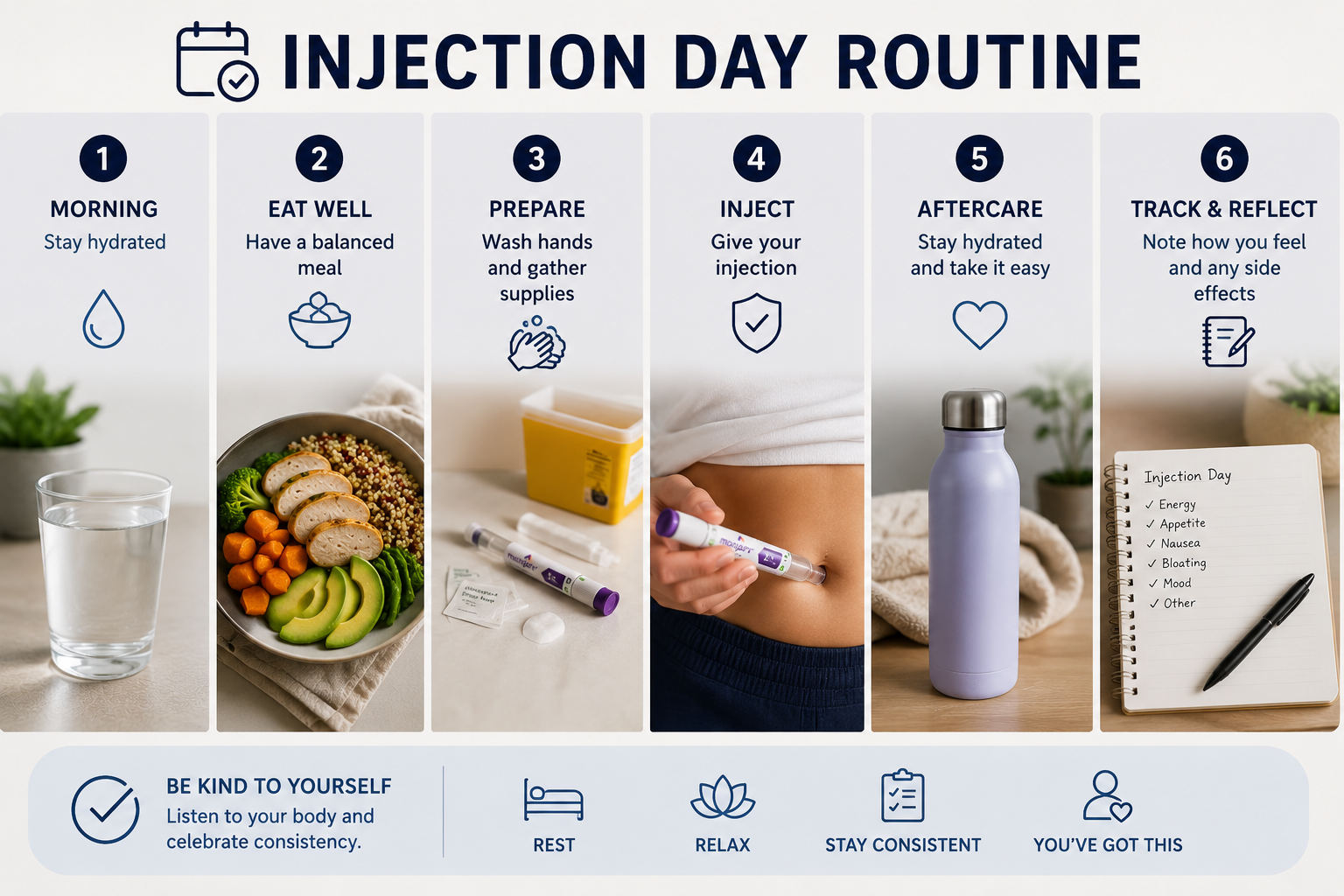 Mounjaro Injection Day Routine UK: Building a 5-Minute Weekly Habit