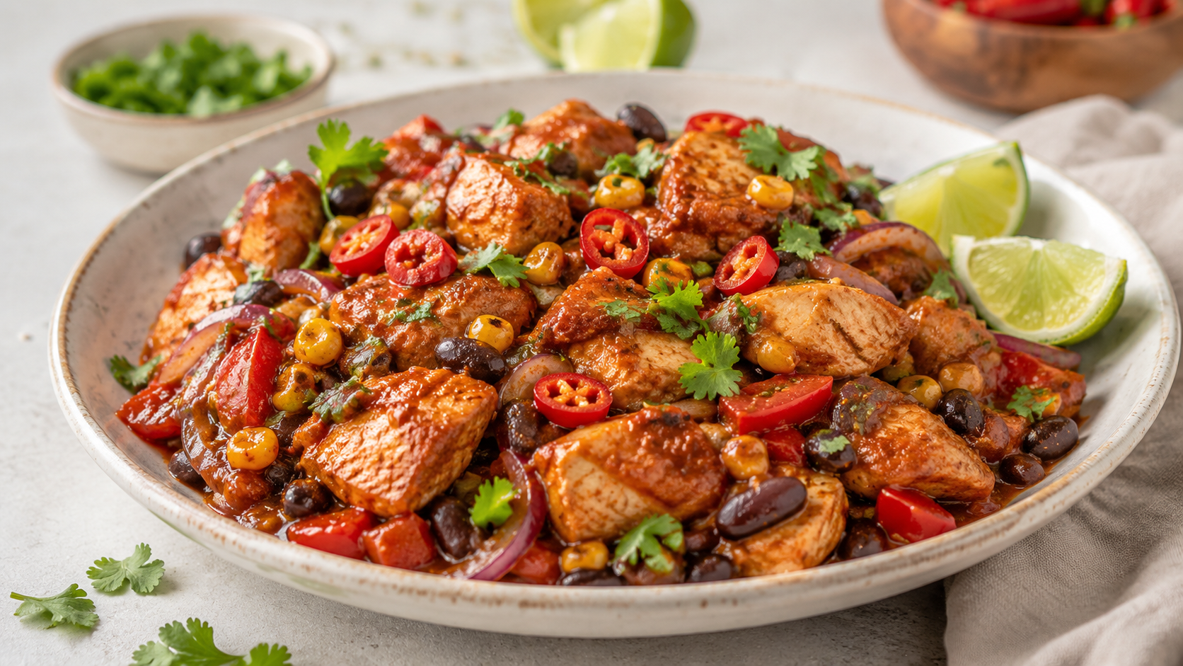 Mexican Chilli Chicken: A Smoky, 40g-Protein GLP-1 Dinner