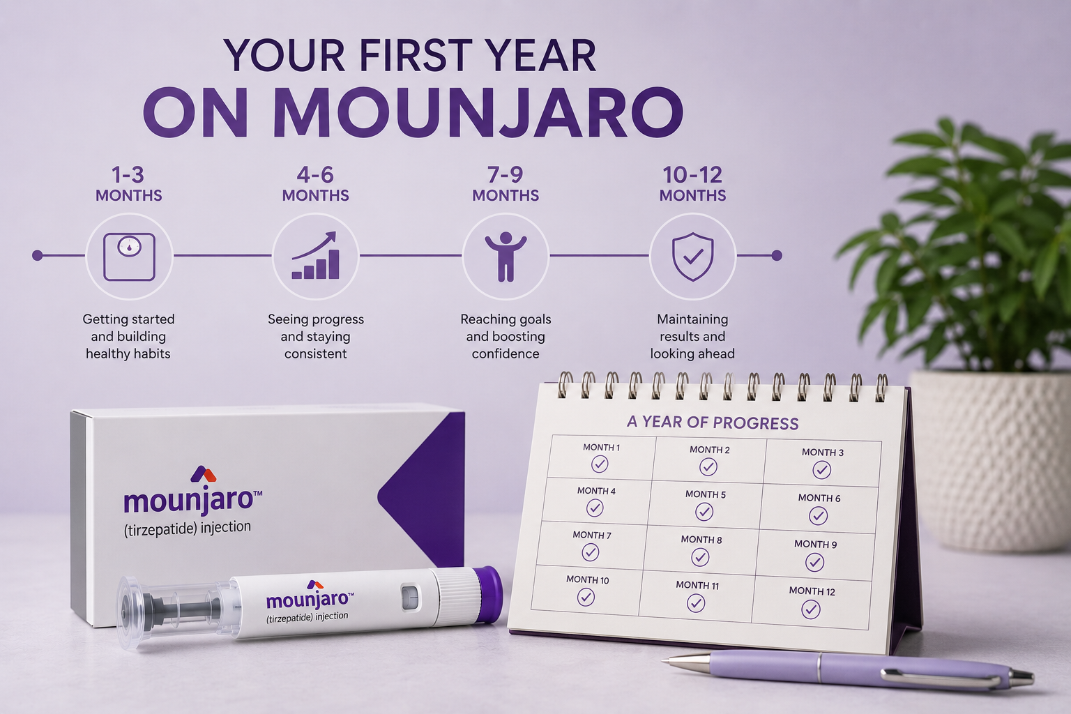 Your First Year on Mounjaro UK: A Month-by-Month Retrospective and Year Two Planning Guide