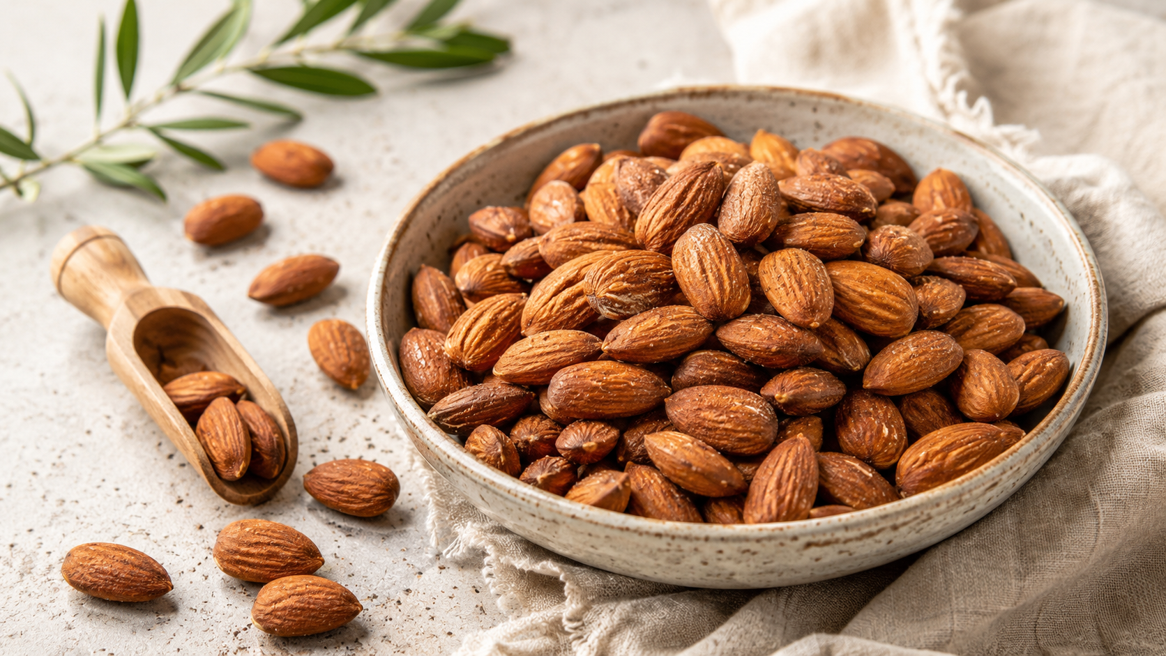 Home-Roasted Almonds: A High-Protein GLP-1 Snack and Salad Topper